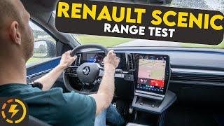 Renault Scenic E-Tech Range Test at 90 100 and 130 kmh