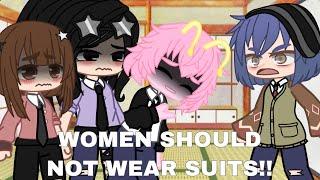 Girls shouldn’t wear suits and boys can’t wear dressesMemeLittle lateMHA