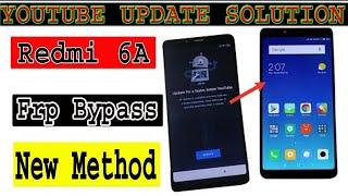 Redmi 6A M1804C3CI FRP Bypass ।। Redmi 6a YouTube update frp unlock without pc