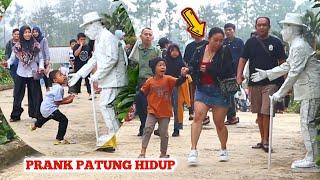 DI BIKIN KAGET SAMA PATUNG HIDUP ‼️HUMAN  STATUE PRANK