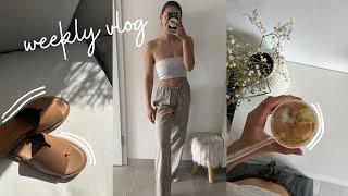 WEEKLY VLOG Try-on Haul Pull&Bear LOsteria Event cook with me  uvm.  SASKIA