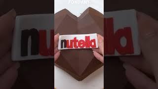  Nutella Chocolate Cake #shorts #chocolate #cake #nutella