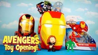 Avengers & Iron Man Toys Opening by KidCity