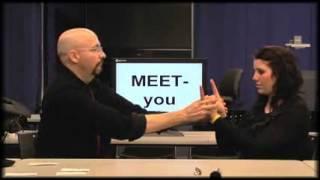 American Sign Language - ASL Lesson 01