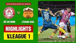 Highlights TPHCM - LPBank HAGL  Thế trận hấp dẫn thắng lợi đậm đà