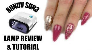  SUNUV SUN3 LAMP REVIEW & TUTORIAL 