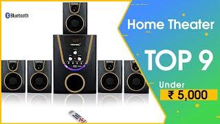 Top 9 Best Home Theater System Under 5000  Multimedia Speaker System  In India