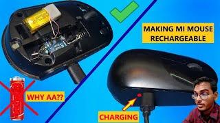 Making MI Mouse Rechargeable #rechargemimouse #modifymimouse