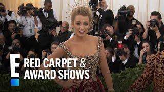 Blake Lively Models on the Met Gala Red Carpet  E Red Carpet & Award Shows