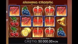 Castig de 50.000 RON la Shining Crown 5 septari
