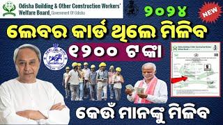 Labour Card Apply Online 2024Labour Card new UpdateLabour Card Pension hike OdishaNirman shramik