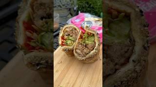 Wrap up your #crispyduck in #prawntoast with Deli Kitchen Persian flatbreads  AD #takeaway #scran