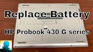 Battery Replacement for HP Probook 430 G Series