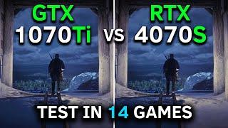 GTX 1070 Ti vs RTX 4070 SUPER  Test In 14 Games at 1440p  2024