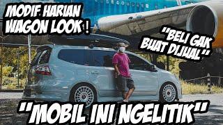 MODIFIKASI LIVINA WAGON LOOK  ROTIFORM + ROOFBOX  KELAS BANGET 