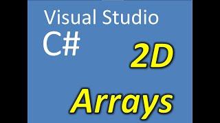 C# Understanding 2D Arrays