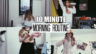 10 Minute University Morning Routine for when you oversleep