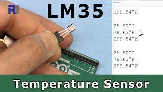 How to use LM35 To Measure Temperature in Celsius Fahrenheit and Kelvin