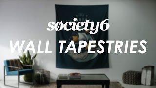 Wall Tapestries from Society6 - Product Video