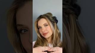 Easy voluminous hairstyle  #hairstyletutorial #hairideas #лайфхакидлядевушек