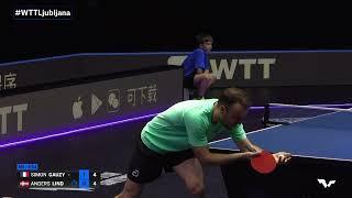 FULL MATCH  Simon GAUZY vs Anders LIND  MS R64  #WTTLjubljana 2024