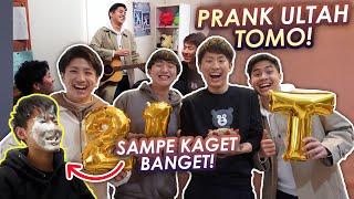 PRANK ULTAH TOMO TIBA2 KE RUMAHNYA SAMPE SPEECHLESS