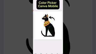 Color Picker - Eye Drop Feature on Canva Mobile