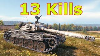 World of Tanks Bat.-Châtillon Bourrasque - 13 Kills