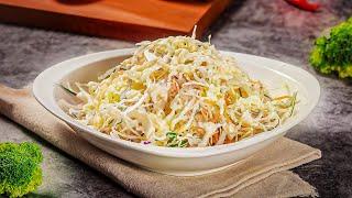 Receta de Ensalada de Repollo con Mayonesa Coleslaw