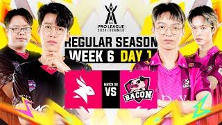 การแข่งขัน RoV Pro League 2024 Summer  Regular Season  Week 6 Day 1