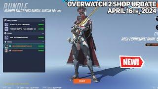 *NEW* SEASON 10 SHOP & MYTHIC SHOP Overwatch 2 Shop Update April 16th 2024