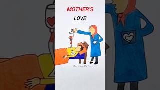 Mothers Love️Mothers Day #shorts #youtubeshorts #mom #mothersday #art #love #satisfying #creative