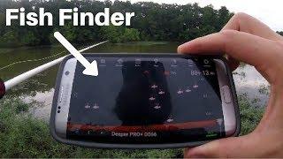 CATCHING FISH using your SMARTPHONE Deeper Pro+ Sonar
