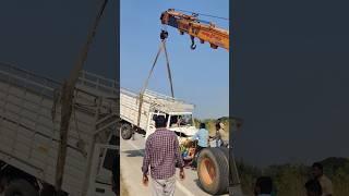 bolero accident lifting with hydra crane #shorts