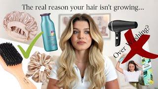 The real reason your hair isnt growing. Real tips that WORK