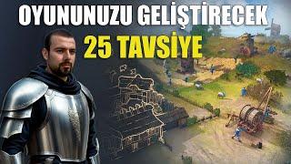 YENİ YILDA OYUNUNUZU GELİŞTİRECEK 25 TAVSİYE - Age of Empires IV Temel 25 Tavsiye