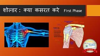 Shoulder Physiotherapy for Shoulder  Pain  First Phase.