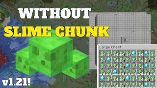 Slime Farm in Minecraft 1 21  No Slime Chunk