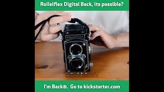 Rolleiflex digital? Im Back® - Low cost Medium Format digital back