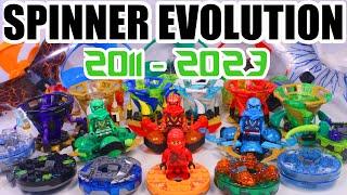 The Evolution of LEGO Ninjago Spinners ALL Types 2011 - 2023