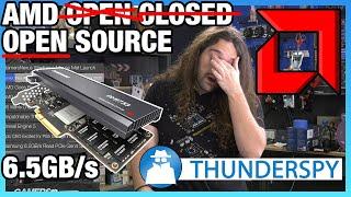 HW News - AMD GPUOpen Marketing Blunder 6.5GBs SSD & Unpatchable Vulnerability