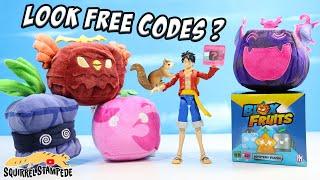 Blox Fruits Mystery Plush Collection Review with Codes What Happens when you EAT them?