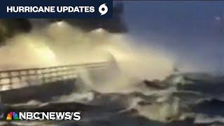 Hurricane Milton makes landfall on Floridas Gulf coast storm surge warnings in effect