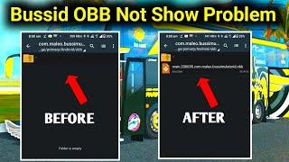Bussid Obb Problem  Obb Not Show in Bussid  Bus Simulator Indonesia  OBB Not Show  in Hindi 