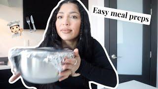 WHAT I EAT IN A DAY  high protein + easy meals