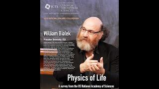 Physics of Life A survey from the US National Academy of Sciences by William Bialek