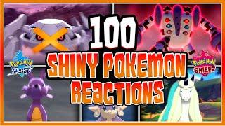 100 INSANE SHINY POKEMON REACTIONS Shiny Montage Pokemon Sword and Shield