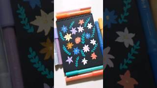 StA Acrylic Markers Pen Review #acrylicpainting #art #funwithdora  #satisfying #shortvideo