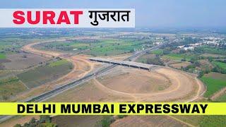 Surat Interchange  Delhi Mumbai Expressway Gujarat  Vadodara Virar Section progress update