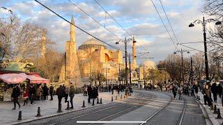 Istanbul Turkey - How to get to Sultanahmet by Tram from Istanbul Aksaray to Hagia Sophia?